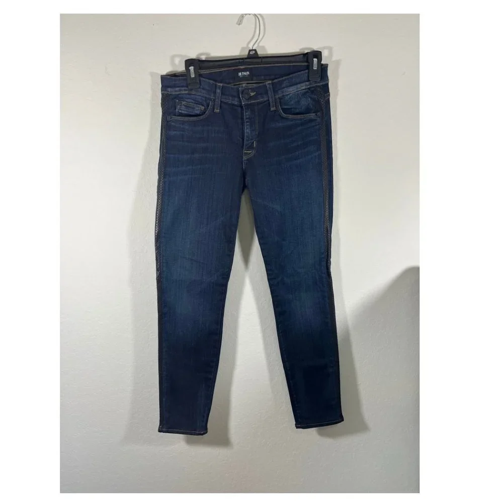 Hudson Women's Ava Super Skinny Cropped Jeans Size 27 Style WC4022DIF - Picture 2 of 11